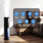 Smart Humidifiers for Bedroom Large Room with Smart App & Remote Control, 7L/1.85Gal Quiet Humidifiers, 4 Mist Levels Cool Mist Humidifier for Office - Image 9