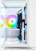 LXZ Desktop, Prebuilt PC Ryzen 7-5700G, 16G DDR4 RAM, 1TB NVME SSD,WiFi 6, Tower Computer with 650W Power Supply for Home and Office (White) - Image 6