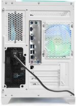 LXZ Desktop, Prebuilt PC Ryzen 7-5700G, 16G DDR4 RAM, 1TB NVME SSD,WiFi 6, Tower Computer with 650W Power Supply for Home and Office (White) - Image 8