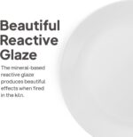 Cello Regal Dinnerware Set of 18 pieces, Service for 6, Chip & Scratch Resistant, Lightweight Round Plates and Bowls Set, Microwave & Dishwasher safe, Opalware Dinner Set, Plain - Image 6