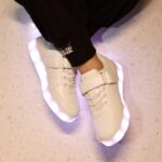 Kids Light Up Shoes LED Sneakers High Top USB Charging Flashing Trainers for Child Girls Boys - Image 7