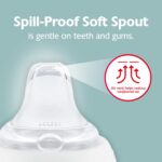 NUK Learner Cup, 6+ Months, Fun Fruits and Animals, Amazon Exclusive Collection, 5 Oz, Pack of 2 – BPA Free, Soft Spout, Spill Proof Sippy Cup - Image 10