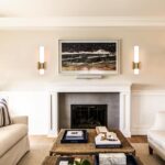 Gold Wall Sconce 5CCT Dimmable Bathroom Sconce with Acrylic Shade LED 15 inch Hardwired Wall Light Fixtures for Bathroom Living Room Bedroom Hallway - Image 3