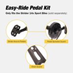 Strider 14x Easy-Ride Pedal Kit - Transform 14x Balance Bike into Pedal Bike - For Kids 4 to 7 Years - Easy Assembly & Adjustments - Image 4