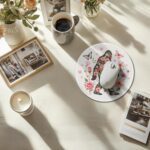 Bigfoot with Floral Round Mousepad, Bigfoot Flowers Gifts Mouse Pads for Desk Home Office Computers Laptop Accessories, Funny Flowers Butterflies Gifts Office Decor for Women, 7.9x7.9 Inch - Image 4