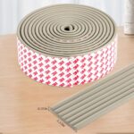 Corner Protector for Baby, Widen Edge Protector with Adhesive Backing, Baby Proofing Edge Corner Protectors Self Adhesive Furniture Corner Guard Bumper for Table, Desk, Fireplace (Gray, 16.4ft) - Image 3