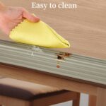 Corner Protector for Baby, Widen Edge Protector with Adhesive Backing, Baby Proofing Edge Corner Protectors Self Adhesive Furniture Corner Guard Bumper for Table, Desk, Fireplace (Gray, 16.4ft) - Image 6