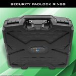 CASEMATIX Hard Shell Travel Case Compatible with Xbox Series S Console, Controllers, Games and Other Accessories - Durable and Protective Hard Case with Impact-Absorbing Customized Foam Interior - Image 6