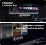 Rokid AR Spatial Video Glasses with 3-Screen Display, Max2 Black AR Glasses & Station2 Spatial Computer with 360" Micro-OLED, 120Hz OLED, 600 Nits, Multi-Tasking for Gaming - Image 4