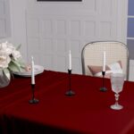 Candle Holders Set of 3, Gold Metal Candlestick Holders for Taper Candles, Candle Stands, Dining Table Decoration (Black) - Image 6