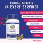 MaryRuth Organics Sugar Free Immunity Gummies | Powerful Blend | Elderberry Vitamin C & Zinc | Vitamin D3 & Echinacea | Immune Support Supplement | Gummies for Kids & Adults | Vegan | Non GMO | 90ct - Image 8