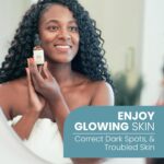 Vitamin C Serum for Face with Retinol & Salicylic Acid – Skin Clearing Acne Spot Treatment with Niacinamide, Hyaluronic Acid, MSM – Anti-Aging Facial Serum for Dark Spots and Blemishes - Image 6