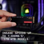 WD_Black 8TB SN850X NVMe Internal Gaming SSD Solid State Drive - Gen4 PCIe, M.2 2280, Up to 7,200 MB/s - WDS800T2X0E - Image 5