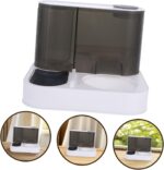 Automatic Pet Food Bowl for Cats and Dogs with Timed Portion Control Slow Feeding Feature to Prevent Waste Suitable for Busy Families and Outdoor Feeding Compatible Puppy Bowls - Image 10