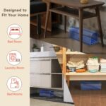 Humane Mouse Trap Pack of 2, Live Mouse Traps Catch and Release for Indoors & Outdoors, Pet & Child Safe, 6.69" Reusable Plastic Mouse Cage with Spring Door, Cleaning Brush Included, Blue - Image 5