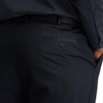 Haggar Men's Premium No Iron Khaki Classic Fit Pleat Front Regular and Big & Tall Sizes - Image 5