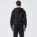DUOFIER Men's Hooded Athletic Tracksuit Casual Full Zip Jogging Sweatsuits - Image 3
