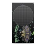 Head Case Designs Officially Licensed Rick And Morty The Space Cruiser Graphics Vinyl Sticker Gaming Skin Decal Cover Compatible With Xbox Series S Console and Controller Bundle - Image 3