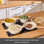 Karaca Swiss Crystal Almond 7-Piece Induction Non-Stick Cookware Set – Cream, PFAS-Free SwissCrystal Coating - Image 8