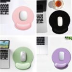 Mouse Pad with Wrist Rest, Comfortable Memory Foam Mouse Mat Gaming Pad with Wrist Support Pain Relief Mouse Pad for Office Computer Laptop Typist Gamer (Green) - Image 7