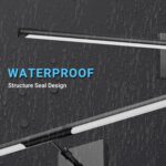 Tipace Black Wall Sconce for Bathroom 39.4IN Vanity Light Fixture 5500K Indoor Bathroom Sconce Over Mirror 360° Rotate for Living Room,Bedroom,Hallway - Image 6