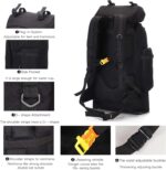 70L/100L Hiking Camping Backpack MOLLE Rucksack Waterproof Daypack for Traveling - Image 5
