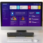 Jeecoo A40 Bluetooth Computer Speakers with Clear Sound, USB Plug & Play PC Speakers with LED Light, Computer Sound Bar with Switch Button for Desktop Laptop Monitor (USB-C Adapter Included) - Image 10