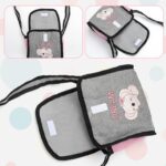 deAO Baby Doll Accessories Baby Doll Playset Furniture Set Baby Doll Crib High Chair Diaper Bag Nursery Playset Pretend Play Role Play Set Christmas Birthday Gifts for Kids Girls Boys - Image 6