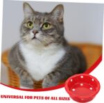 1pc Christmas Cat Ceramic Bowl Cute Pet Food Container for Cats and Dogs Easy Holiday Feeding Pet Food Dish for Puppies - Image 5
