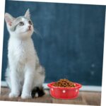 1pc Christmas Cat Ceramic Bowl Cute Pet Food Container for Cats and Dogs Easy Holiday Feeding Pet Food Dish for Puppies - Image 7