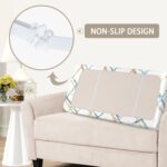 SearchI Stretch Printed Sofa Couch Cushion Covers Replacement Chair Cushion Slipcovers Seat Cover Furniture Protector Sofa Slipcover Soft with Elastic Bottom(Medium, Geometric Stripe) - Image 7