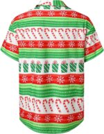 Hardaddy Men's Hawaiian Shirt Short Sleeves Coconut Printed Button Down Summer Beach Casual Shirts - Image 3