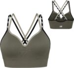 New Balance Molded Cup Sports Bra for Women, Athletic Workout Set Seamless Bra, Sostén Deportivo - Image 5