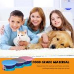 Cat Food Can Covers Lids, Can Lids For Dog Food, Pet Food Can Covers 10Pcs - Universal Most Standard Size Silicone Lid Saver Toppers with Spoon Spatula for Pet Wet & Canned Food Storage (Blue SET) - Image 8