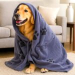 5PCS Microfiber Dog Towels for Drying Dog, 39'' X 23.6'' Pet Towel, Super Absorbent and Soft Pet Grooming Dogs Paw Towel, Fast-Drying Towels Shower Bath Supplies for Large Medium Small Dogs - Image 7