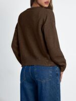 LILLUSORY Womens Cropped Cardigan Sweaters Lightweight Fall Crop Cotton Knit Y2k Outfits Fashion Button Up Clothes 2025 - Image 5