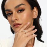18K White Gold Plated Round-Cut Cubic Zirconia All-Around Band Ring Cocktail Jewelry for Women and Men - Image 5