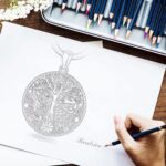 Vito 925 Sterling Silver Viking Necklace for Women Men, Viking Dragon/Wolf/Horse/Tree of Life Pendant Norse Amulet Nordic Jewelry for Men - Image 9