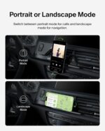 Belkin MagSafe Vent Mount Pro - MagSafe Phone Mount for Car, Magnetic Phone Holder Compatible with iPhone 17, 16, 15, Series, 14 Series, Pixel 10, and More - Gray - Image 7