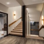 Modern Wall Sconce 22 Ihch Gold Bathroom Sconces LED Wall Lighting Fixtures with Acrylic Shade Hardwired Long Vanity Lights Over Mirror for Bedroom Living Room Hallway - Image 9