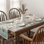 Artoid Mode Buffalo Plaid Eucalyptus Pumpkins Leaves Fall Placemats Set of 6, 12x18 Inch Seasonal Autumn Table Mats for Party Kitchen Dining Decoration - Image 7