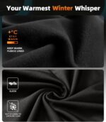 CL convallaria Thermal Underwear Long Johns Set Mens Winter Gift Hunting Gear Sport Base Layer Bottom Top - Image 6