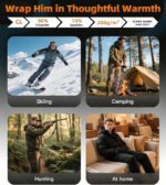 CL convallaria Thermal Underwear Long Johns Set Mens Winter Gift Hunting Gear Sport Base Layer Bottom Top - Image 7