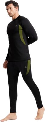 CL convallaria Thermal Underwear Long Johns Set Mens Winter Gift Hunting Gear Sport Base Layer Bottom Top - Image 9
