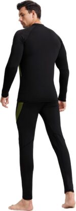 CL convallaria Thermal Underwear Long Johns Set Mens Winter Gift Hunting Gear Sport Base Layer Bottom Top - Image 10