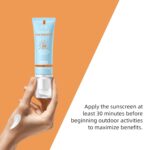 VGO Clear Face Sunscreen SPF 50, Hydrating Sun Essence Leaves No Sticky Feeling Travel Size Sunscreen Against UVA and UVB Rays 50ml / 1.7oz - Image 5