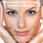 VGO Clear Face Sunscreen SPF 50, Hydrating Sun Essence Leaves No Sticky Feeling Travel Size Sunscreen Against UVA and UVB Rays 50ml / 1.7oz - Image 6