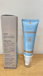 VGO Clear Face Sunscreen SPF 50, Hydrating Sun Essence Leaves No Sticky Feeling Travel Size Sunscreen Against UVA and UVB Rays 50ml / 1.7oz - Image 10