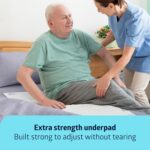 Medline Ultrasorbs Advanced Extra Strength Drypads, 30" x 36", 70 Count, Super Absorbent Disposable Pads, Incontinence Bed Pads, Chucks Bed Pads, Elderly, 350 lb Repositioning Capacity - Image 4