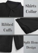 Polo Shirts for Men, Summer Sports Short Sleeve Moisture Wicking Dry Fit Activewear Golf Shirts for Men, Sizes S-3XL - Image 7